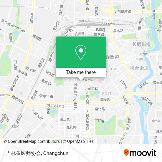 吉林省医师协会 map