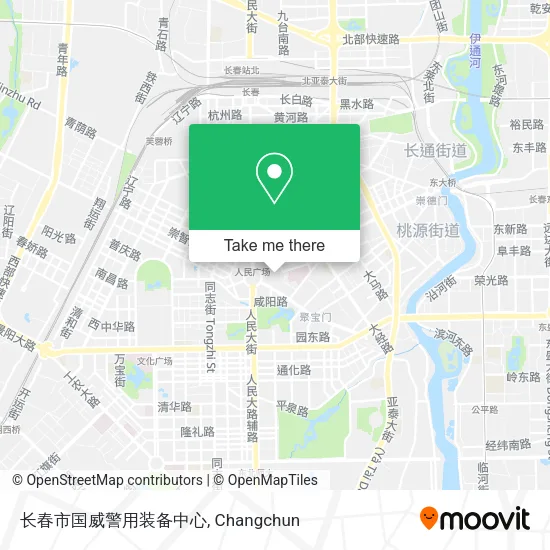 长春市国威警用装备中心 map