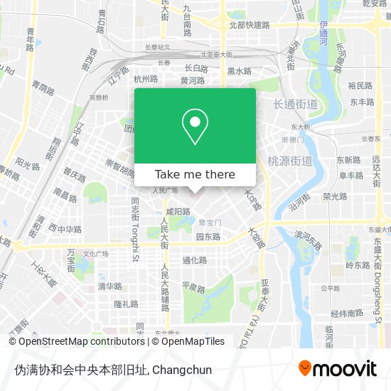 伪满协和会中央本部旧址 map