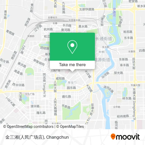 金三湘(人民广场店) map