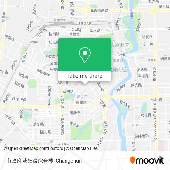 市政府咸阳路综合楼 map