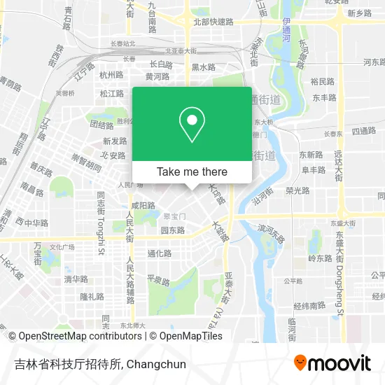 吉林省科技厅招待所 map