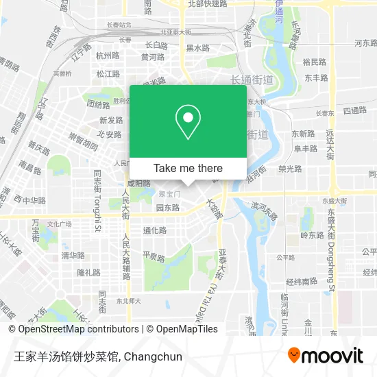 王家羊汤馅饼炒菜馆 map