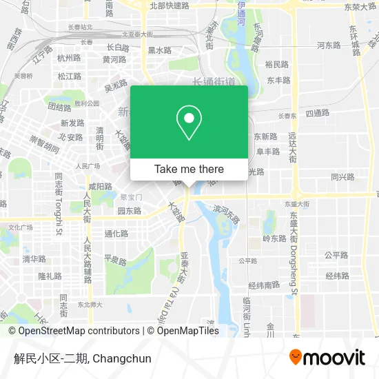 解民小区-二期 map