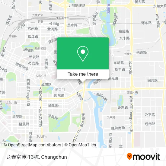 龙泰富苑-13栋 map