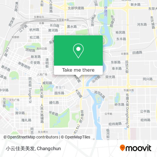 小云佳美美发 map