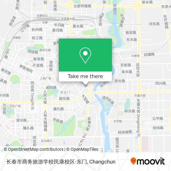长春市商务旅游学校民康校区-东门 map