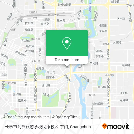 长春市商务旅游学校民康校区-东门 map