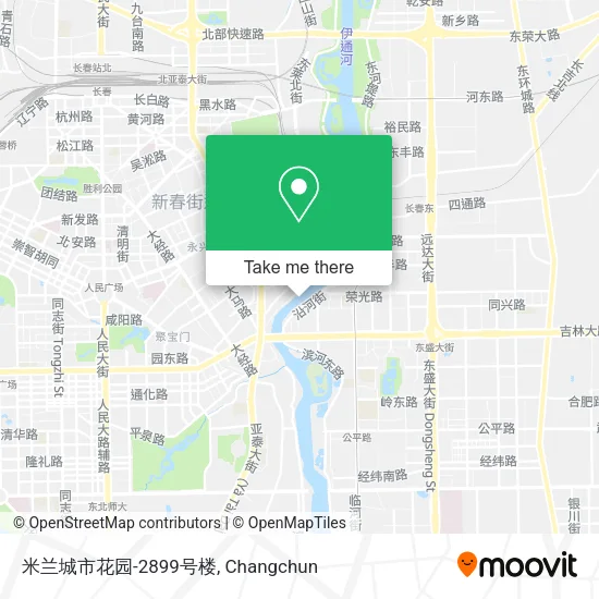 米兰城市花园-2899号楼 map