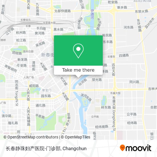 长春静珠妇产医院-门诊部 map