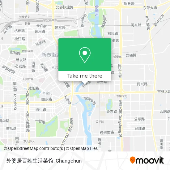 外婆居百姓生活菜馆 map