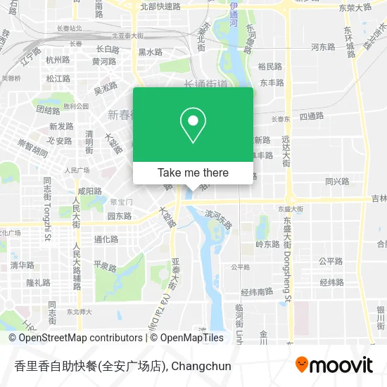 香里香自助快餐(全安广场店) map