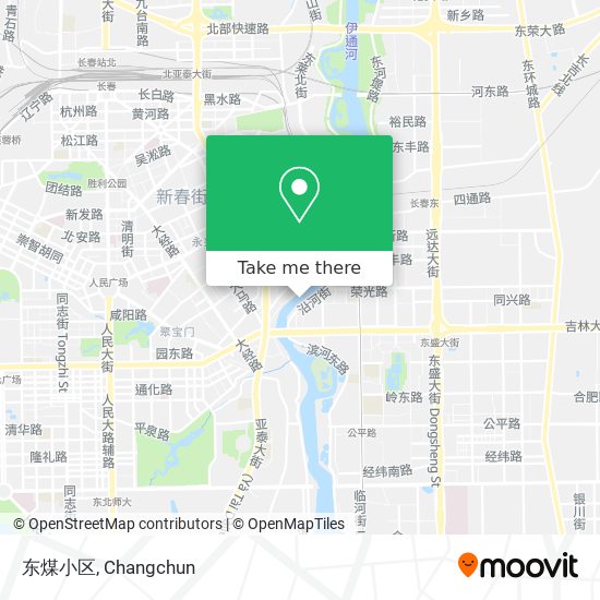 东煤小区 map