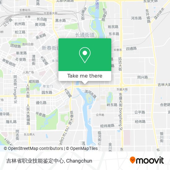 吉林省职业技能鉴定中心 map