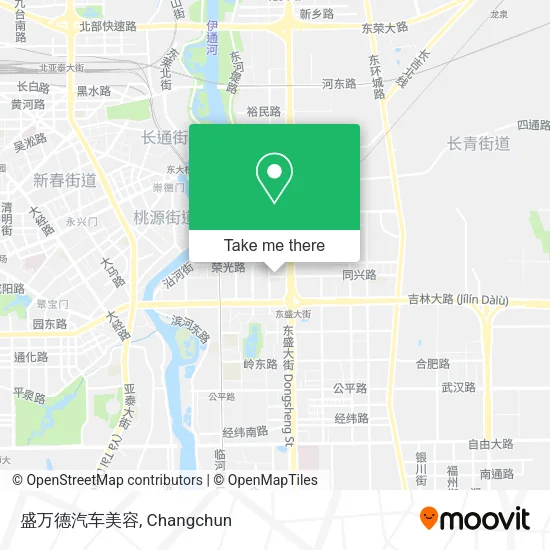 盛万德汽车美容 map