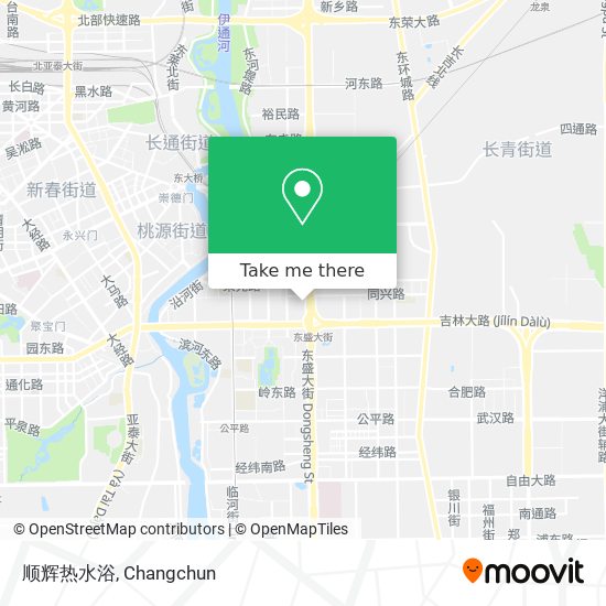 顺辉热水浴 map