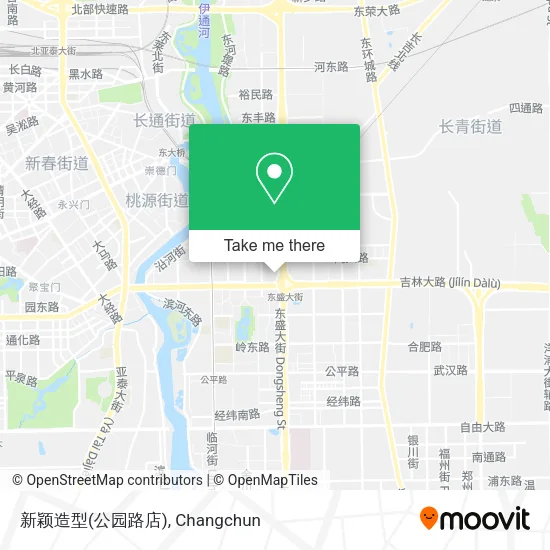 新颖造型(公园路店) map