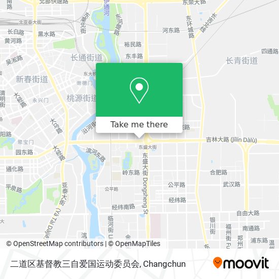 二道区基督教三自爱国运动委员会 map