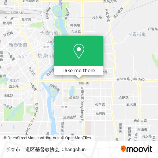 长春市二道区基督教协会 map