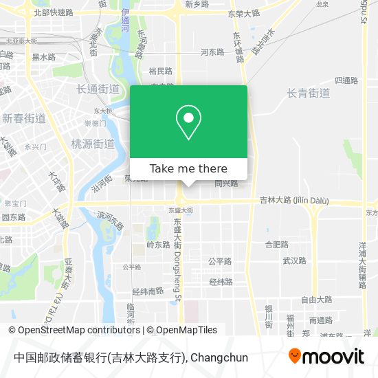 中国邮政储蓄银行(吉林大路支行) map