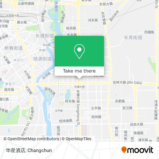 华星酒店 map