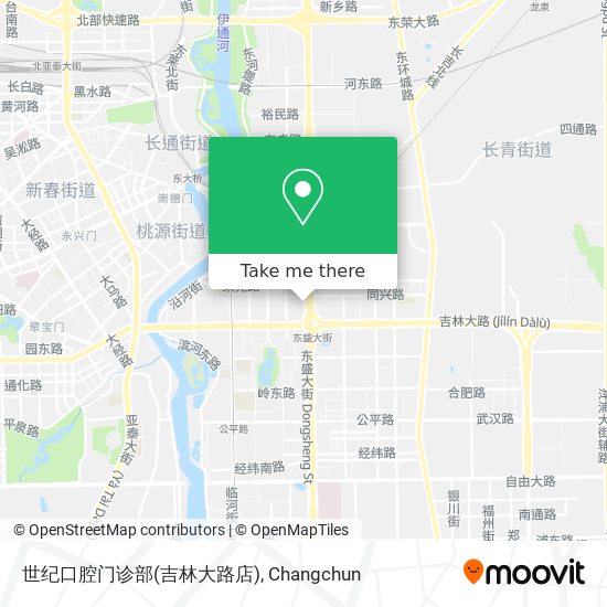 世纪口腔门诊部(吉林大路店) map