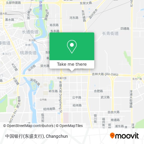 中国银行(东盛支行) map