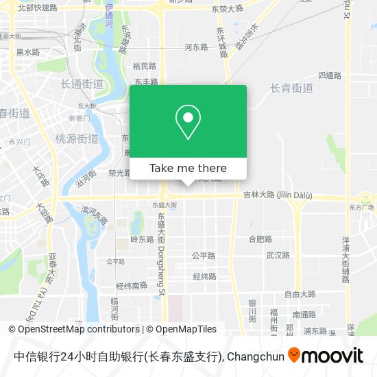 中信银行24小时自助银行(长春东盛支行) map