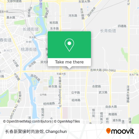 长春新聚缘时尚旅馆 map