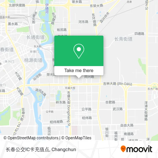 长春公交IC卡充值点 map