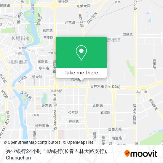 兴业银行24小时自助银行(长春吉林大路支行) map