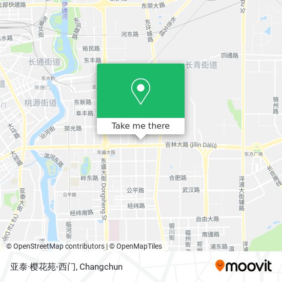 亚泰·樱花苑-西门 map