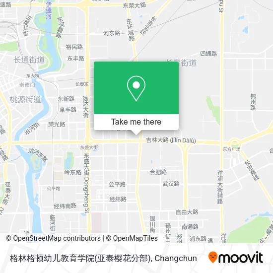 格林格顿幼儿教育学院(亚泰樱花分部) map