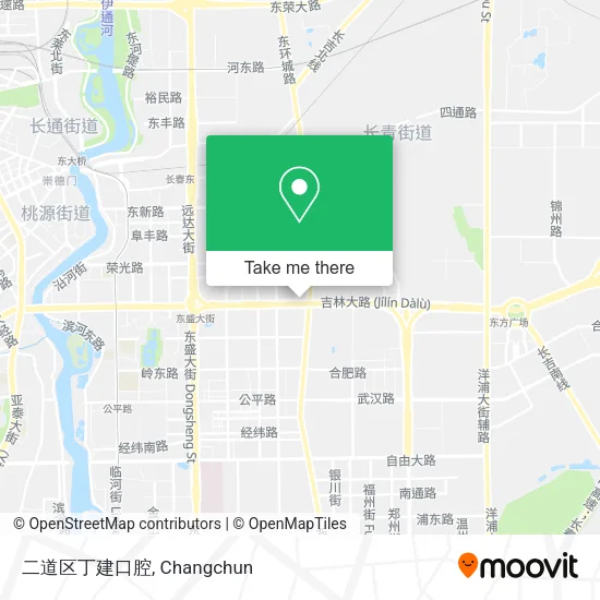 二道区丁建口腔 map