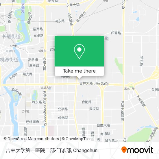 吉林大学第一医院二部-门诊部 map