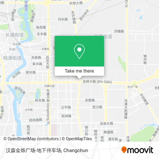 汉森金烁广场-地下停车场 map
