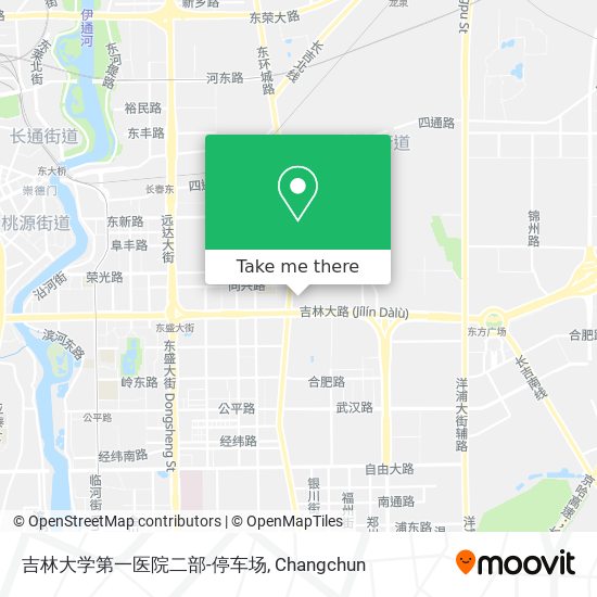 吉林大学第一医院二部-停车场 map