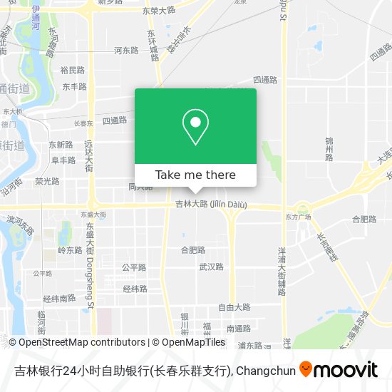吉林银行24小时自助银行(长春乐群支行) map