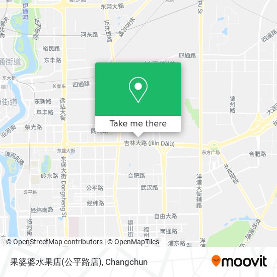 果婆婆水果店(公平路店) map