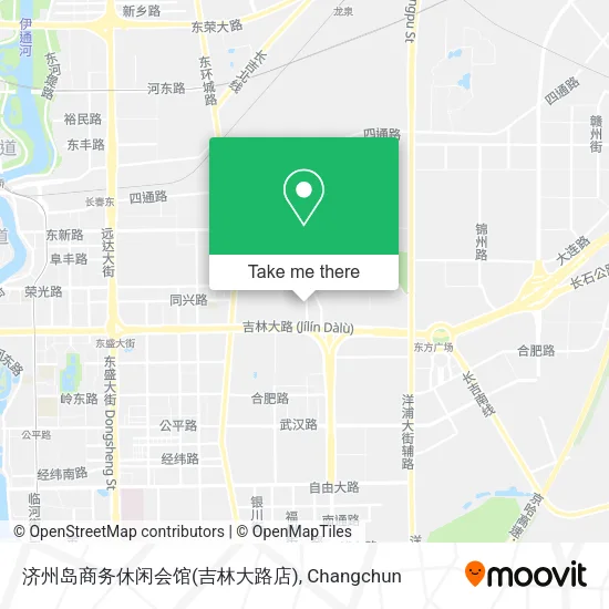 济州岛商务休闲会馆(吉林大路店) map