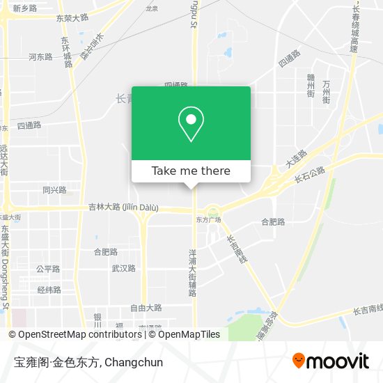 宝雍阁·金色东方 map