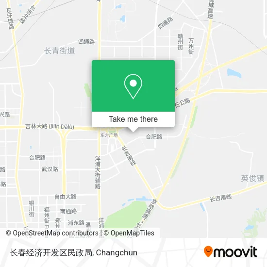 长春经济开发区民政局 map