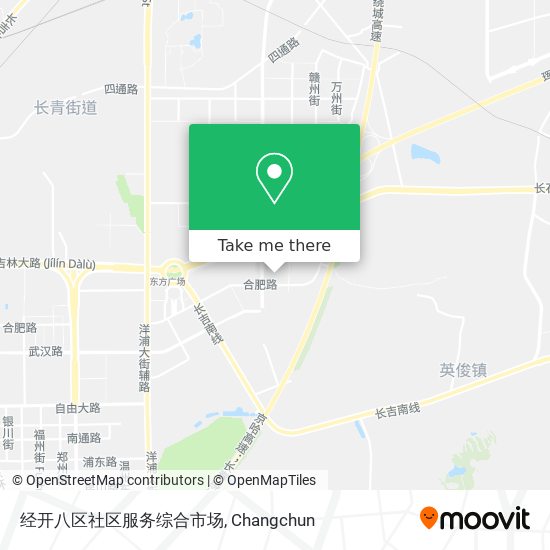 经开八区社区服务综合市场 map