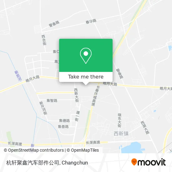 杭轩聚鑫汽车部件公司 map
