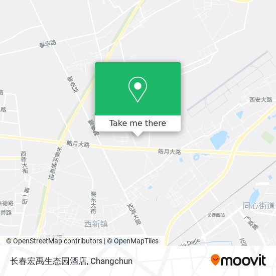 长春宏禹生态园酒店 map