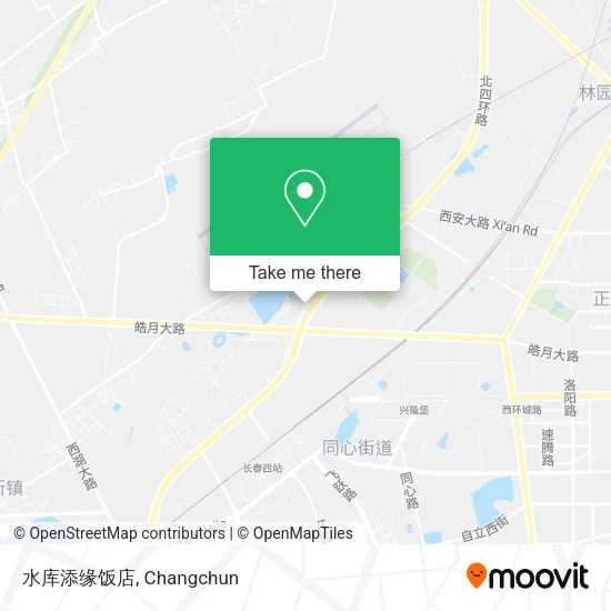 水库添缘饭店 map