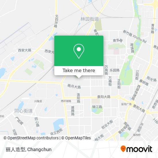 丽人造型 map