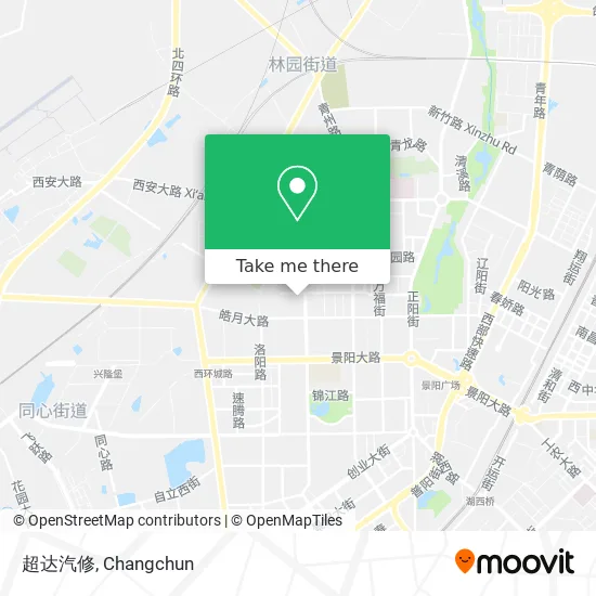 超达汽修 map