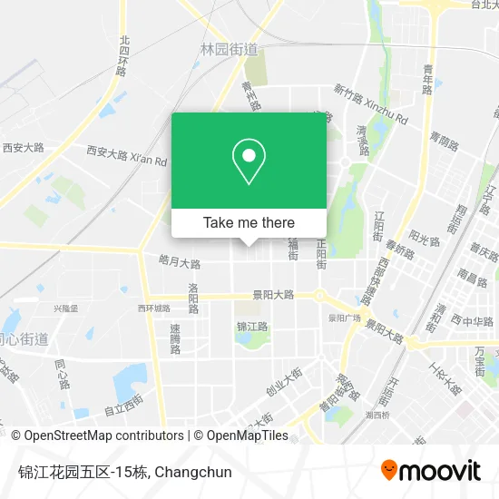 锦江花园五区-15栋 map
