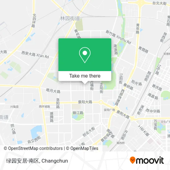 绿园安居-南区 map